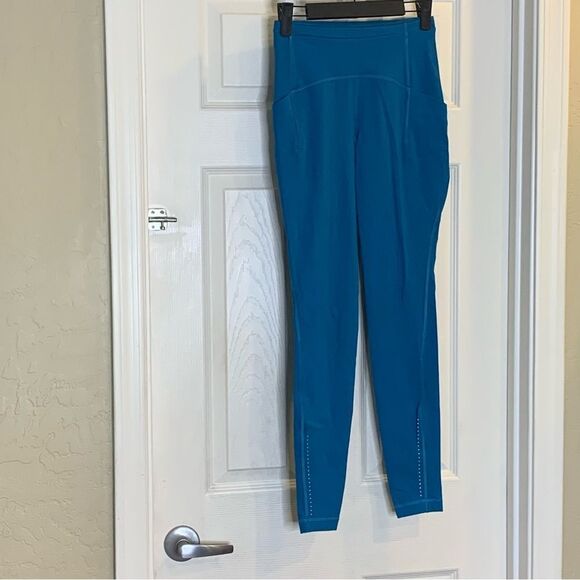 Lululemon Swift Speed High-Rise Tight 28" Size 4 Blue - Picture 3 of 12